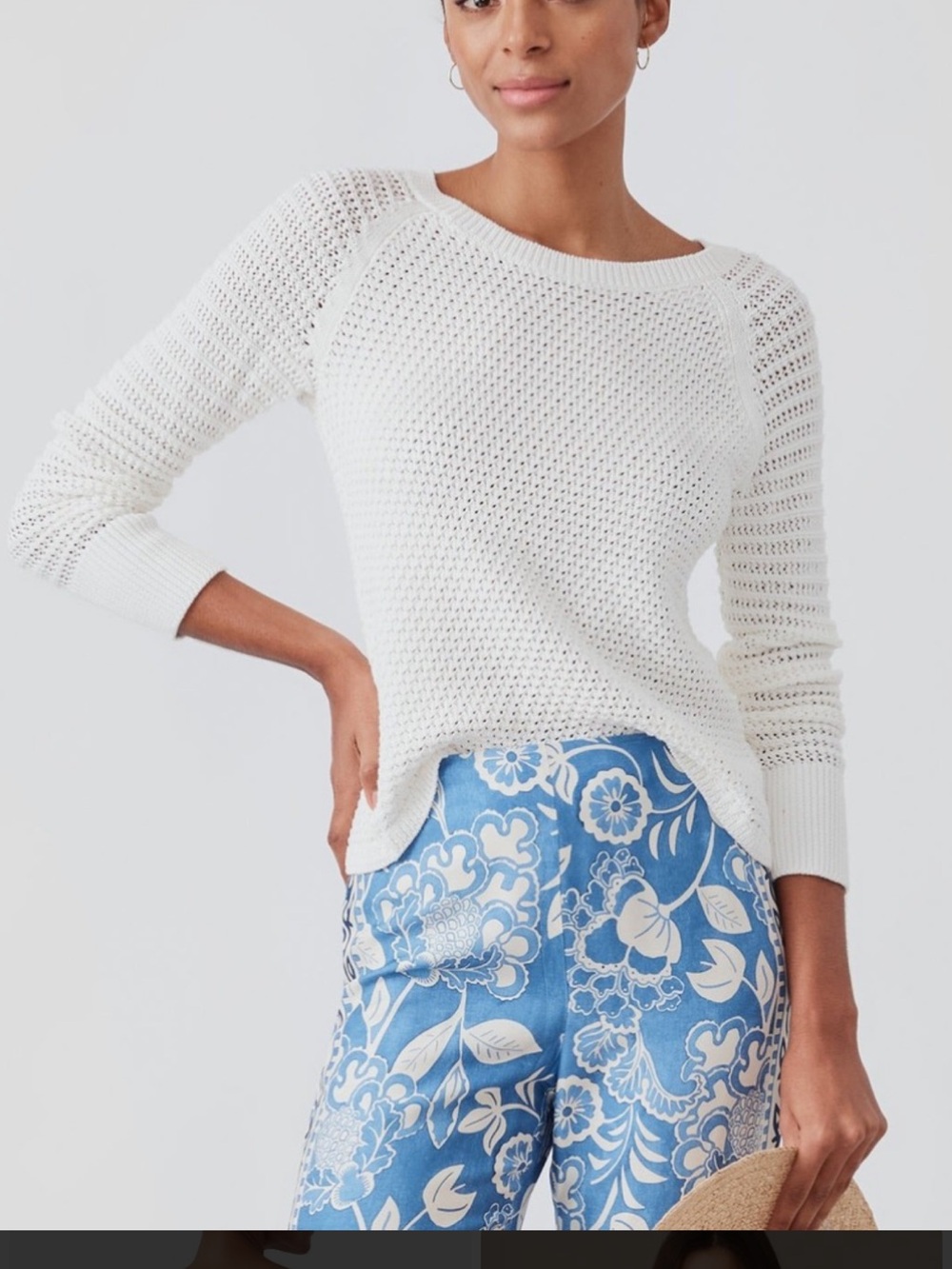J McLaughlin Open-Knit Women's Sweater